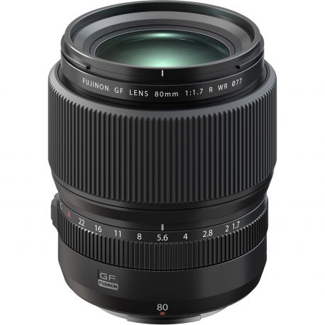 Obiettivo FUJINON GF 80mm f/1.7 R WR per mirrorless Fujifilm medio formato