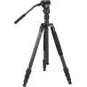 SIRUI Traveler 7C Treppiedi in carbonio con testa video VA-5
