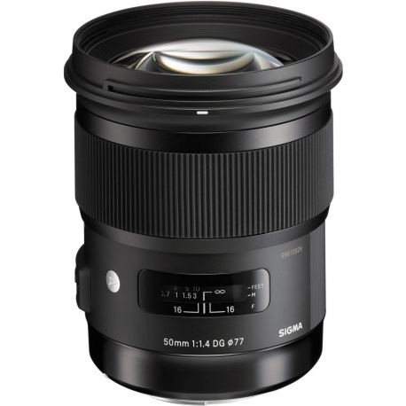 Obiettivo Sigma 50mm F1.4 DG HSM Art attacco Sigma SA-mount