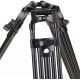 SIRUI BCT-2003 Treppiedi Broadcast video in alluminio con testa 75mm half ball