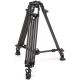 SIRUI BCT-2203 Treppiedi Broadcast Video in carbonio 10x con testa 75mm half ball