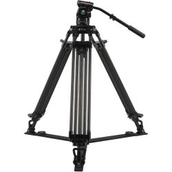 SIRUI BCT-2203 Treppiedi Broadcast Video in carbonio 10x con testa video BCH-10