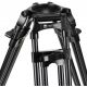 SIRUI BCT-3002 Treppiedi Broadcast video in alluminio con testa 100mm half ball