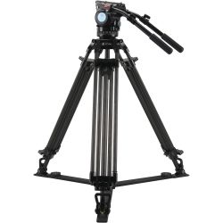 SIRUI BCT-2203 Treppiedi Broadcast Video in carbonio 10x con testa video BCH-20