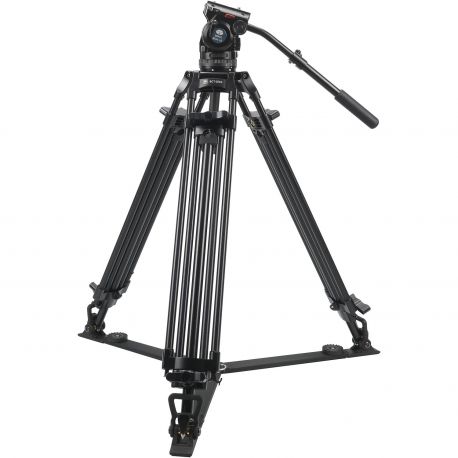 SIRUI BCT-2003 Treppiedi Broadcast video in alluminio con testa video BCH-10
