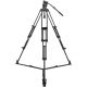 SIRUI BCT-2003 Treppiedi Broadcast video in alluminio con testa video BCH-10
