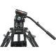 SIRUI BCT-2003 Treppiedi Broadcast video in alluminio con testa video BCH-10