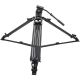 SIRUI BCT-2003 Treppiedi Broadcast video in alluminio con testa video BCH-10