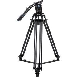 SIRUI BCT-3002 Treppiedi Broadcast video in alluminio con testa video BCH-30