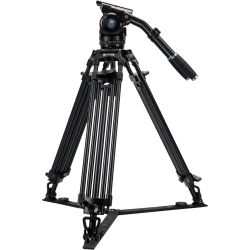 SIRUI BCT-3003 Treppiedi Broadcast video in alluminio con testa video BCH-30