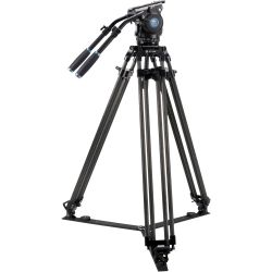 SIRUI BCT-3202 Treppiedi Broadcast Video in carbonio 10x con testa video BCH-30