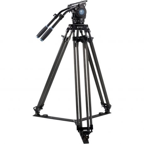 SIRUI BCT-3202 Treppiedi Broadcast Video in carbonio 10x con testa video BCH-30