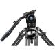 SIRUI BCT-3202 Treppiedi Broadcast Video in carbonio 10x con testa video BCH-30