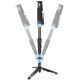 SIRUI P-224SR monopiede in carbonio con stativo e testa video VA-5