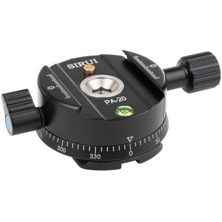 SIRUI PA-20 piastra testa Panoramica per treppiedi con Arca Clamp