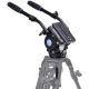 SIRUI BCH-30 testa video fluida per treppiedi serie BCT + testa 100mm half ball