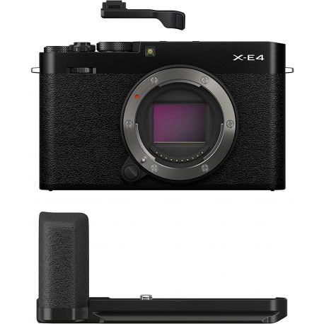 Fotocamera Mirrorless Fujifilm X-E4 body nero + impugnatura MHG-XE4