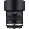 Obiettivo Samyang MF 85mm f/1.4 Mark II attacco Canon EF