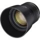 Obiettivo Samyang MF 85mm f/1.4 Mark II attacco Sony E