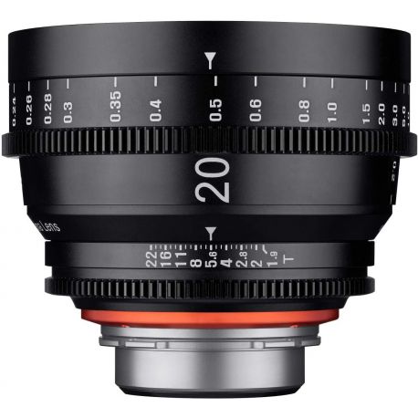 Obiettivo Samyang Xeen 20mm T1.9 compatibile mirrorless PL-mount