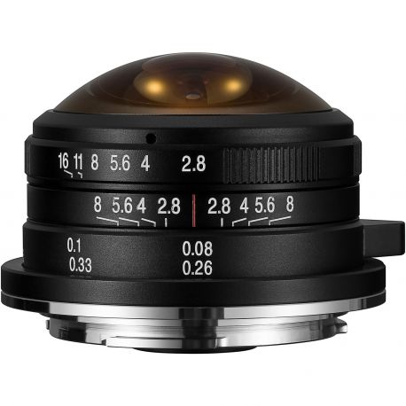 Obiettivo Laowa Venus 4mm f/2.8 Fisheye per fotocamere micro quattro terzi