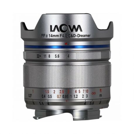 Obiettivo Laowa Venus 14mm f/4 FF RL Zero-D silver per mirrorless Leica M