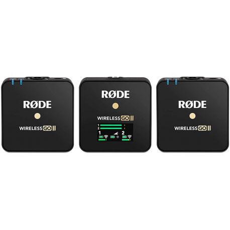 Rode Wireless GO II Microfono kit ricevitore + due trasmettitori