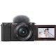 Fotocamera Mirrorless Sony ZV-E10 nero kit 16-50mm [MENU ENG]