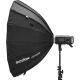 Godox Parabolic Softbox AD-S85W 85cm (bianco) con attacco per flash AD400PRO