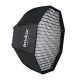 Godox SB-GUE120 softbox ombrello con griglia attacco bowens Octa 120cm