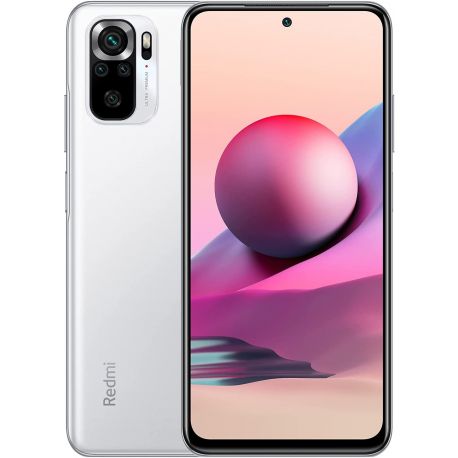 Smartphone Xiaomi Redmi Note 10S Dual Sim 6GB RAM 128GB Bianco