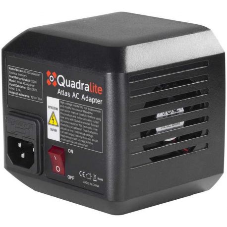 Quadralite Atlas AC adattatore corrente per flash da studio Atlas 600 TTL e Atlas 600