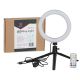 Quadralite Faretto LED circolare ring da 8''