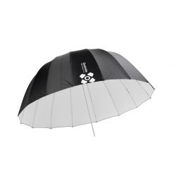 Quadralite Deep Space 130 ombrello parabolico bianco e nero