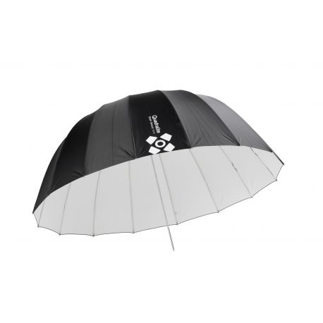 Quadralite Deep Space 130 ombrello parabolico bianco e nero