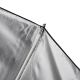 Quadralite Deep Space 165 ombrello parabolico argento e nero