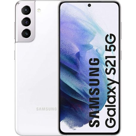 Smartphone Samsung Galaxy S21 G991 5G Dual Sim 8GB RAM 128GB Bianco