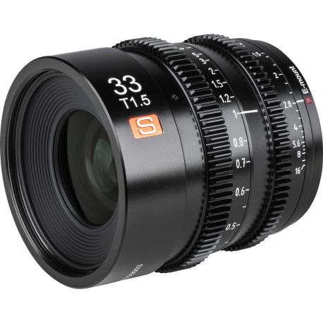Obiettivo Viltrox 33mm T1.5 Cine per mirrorless Sony E