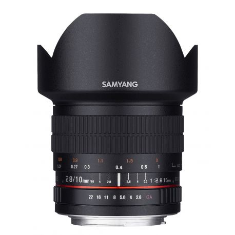 Obiettivo Samyang 10mm f/2.8 ED AS NCS CS x Micro Quattro Terzi M4/3 Lens