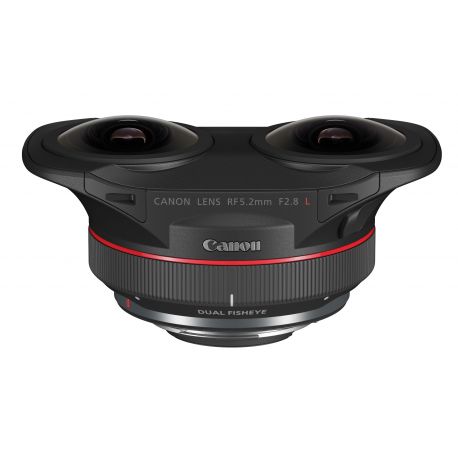 Obiettivo Canon RF 5.2mm f/2.8L Dual Fisheye 3D VR per mirrorless EOS R