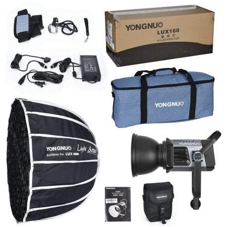Yongnuo YN-LUX160 Luce faretto video LED da studio 180W 5600K