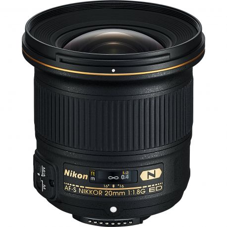 Obiettivo Nikon AF-S Nikkor 20mm f/1.8G ED