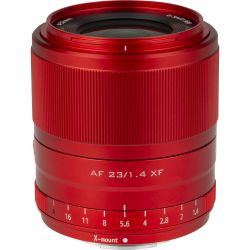 Obiettivo Viltrox AF 23mm f/1.4 Rosso Limited Edition per Fujifilm X