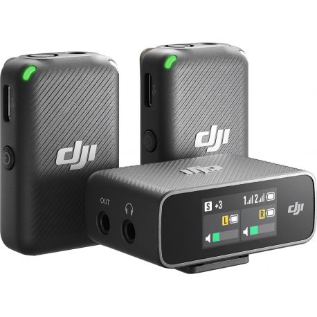 DJI Mic Microfono Wireless per Smartphone, Fotocamere e Action Cam