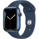 Apple Watch Series 7 GPS 45mm Cassa in alluminio cinturino Sport - Blue Abisso