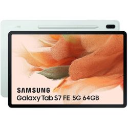Tablet Samsung Galaxy Tab S7 FE T736 12.4 5G 64GB Verde