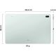 Tablet Samsung Galaxy Tab S7 FE T733 12.4 WiFi 64GB Verde