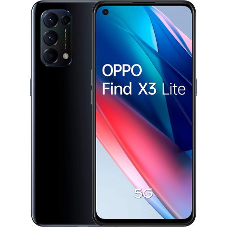 Smartphone Oppo Find X3 Lite 5G Dual Sim 8GB RAM 128GB Nero