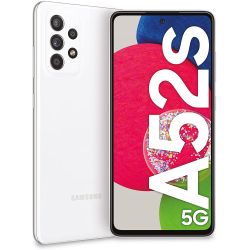 Smartphone Samsung Galaxy A52s 5G A528 Dual Sim 6GB RAM 128GB Bianco