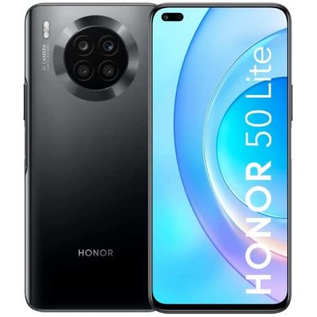 Smartphone Honor 50 Lite Dual Sim 6GB RAM 128GB Midnight Black